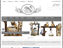 Tablet Screenshot of countryfrenchinteriors.com